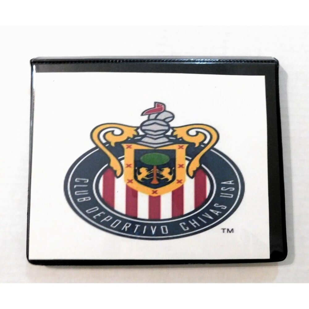 Chivas USA Soccer Team Card Collection Binder 28 cards 11 signed 1 MLS Materials